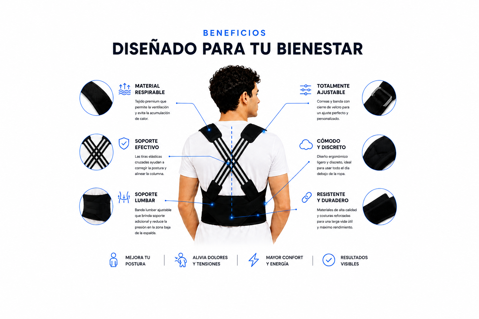 Corrector de Postura - ALIGN core