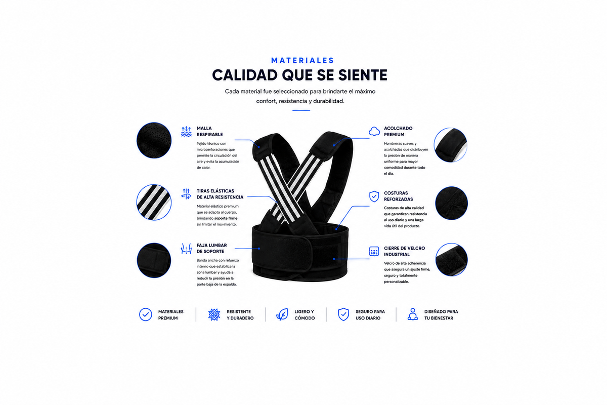 Corrector de Postura - ALIGN core
